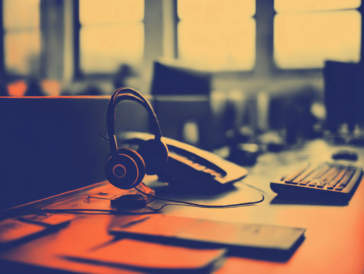 Support team collaborating with AI-assisted workflow tools.